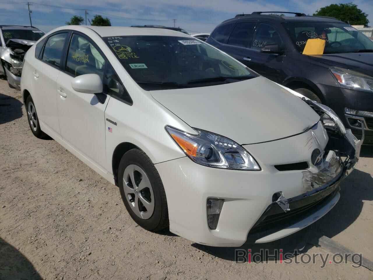 Photo JTDKN3DU4E0387443 - TOYOTA PRIUS 2014