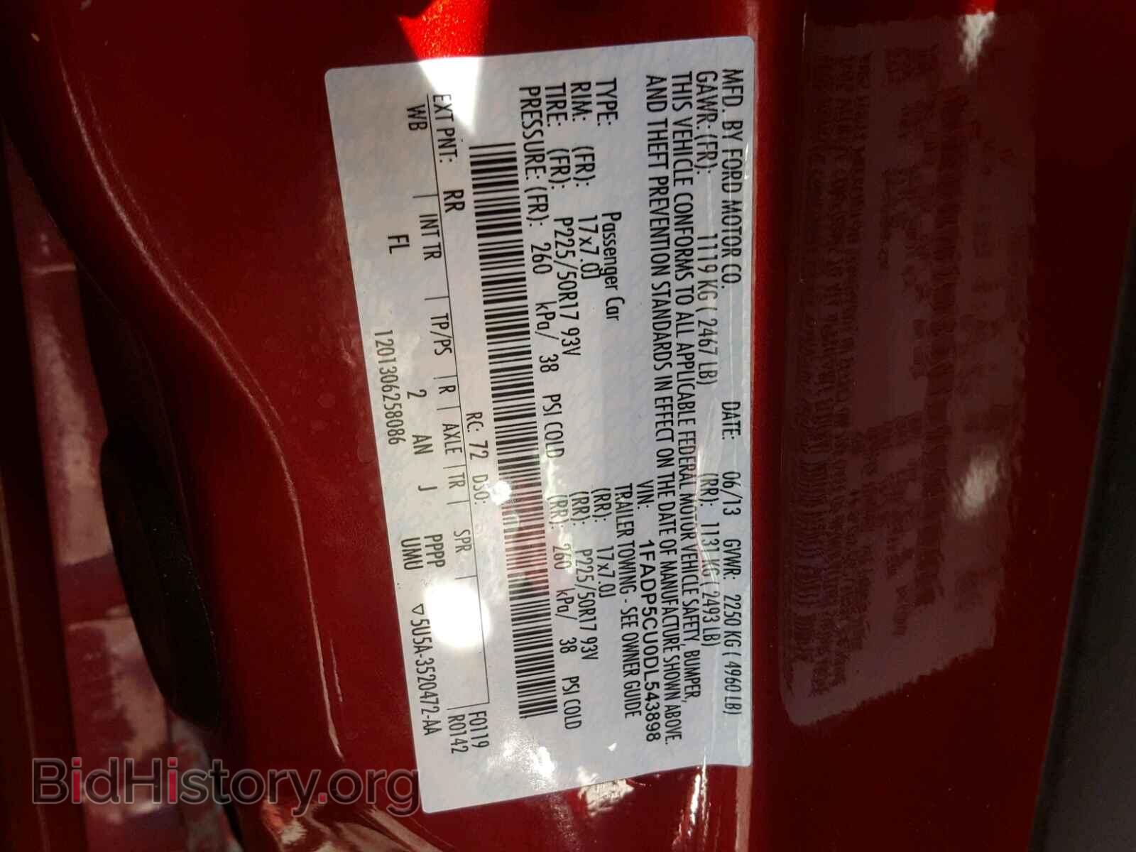 2013 FORD CMAX - VIN: 1FADP5CU0DL543898 - Photo 10