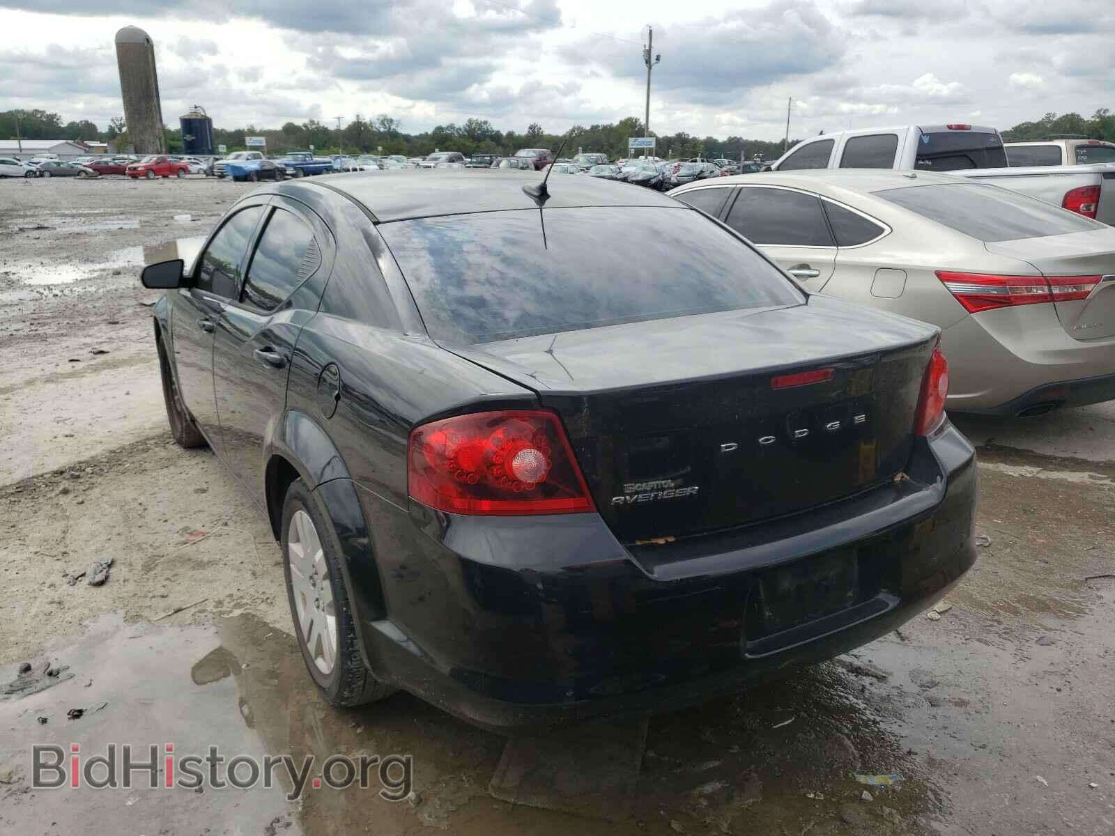 2011 DODGE AVENGER - VIN: 1B3BD4FB4BN608317 - Фото 3