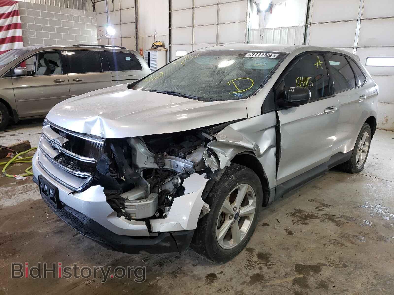 2015 FORD EDGE - VIN: 2FMTK3G90FBB48536 - Фото 2