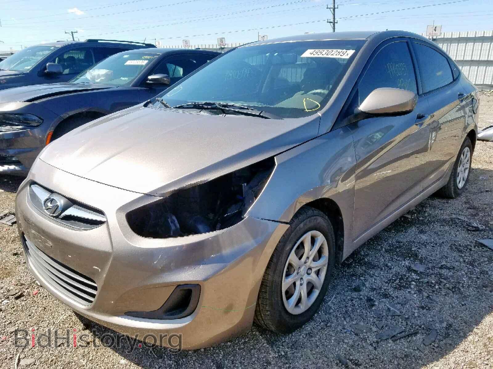 2013 HYUNDAI ACCENT - VIN: KMHCT4AE4DU388043 - Фото 2