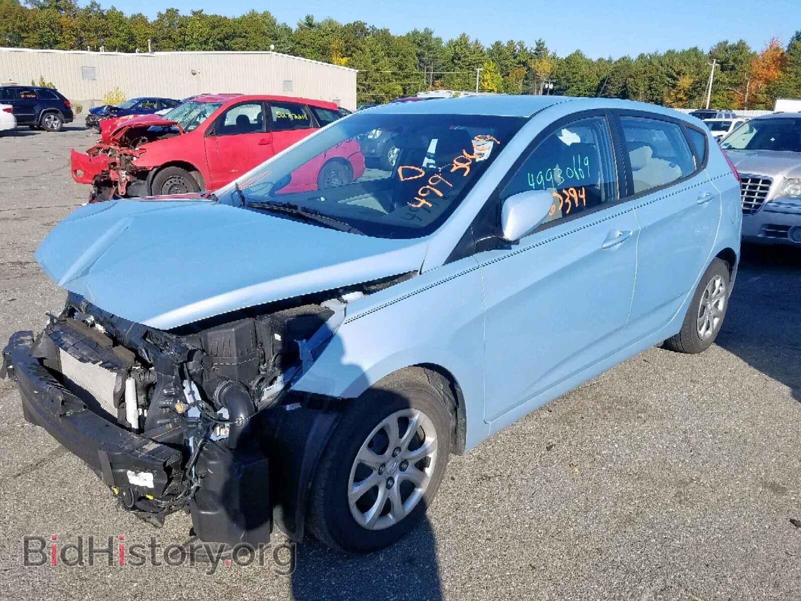 2014 HYUNDAI ACCENT - VIN: KMHCT5AE1EU187143 - Фото 2