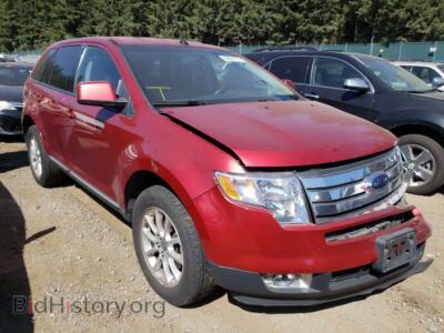 2009 Ford EDGE Edge SEL, красный — VIN 2FMDK48C29BA35552, Copart