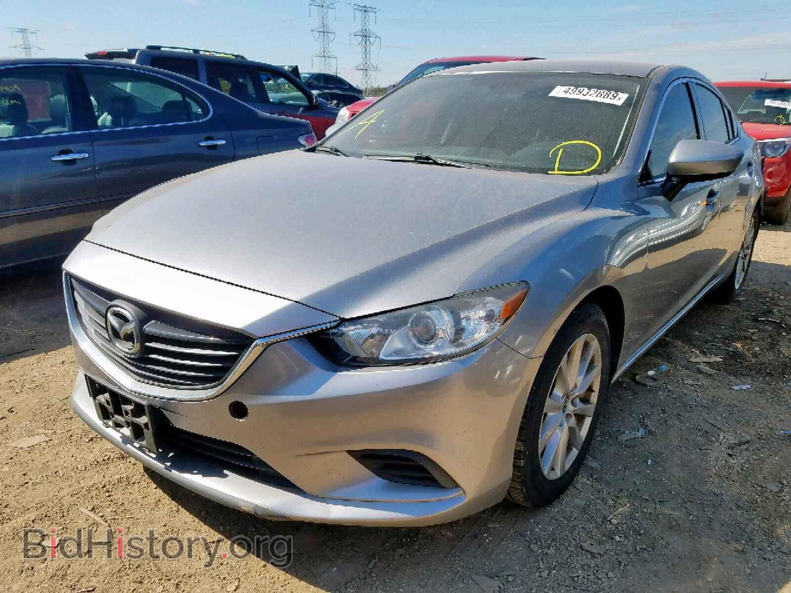 2014 MAZDA 6 - VIN: JM1GJ1U65E1114335 - Фото 2