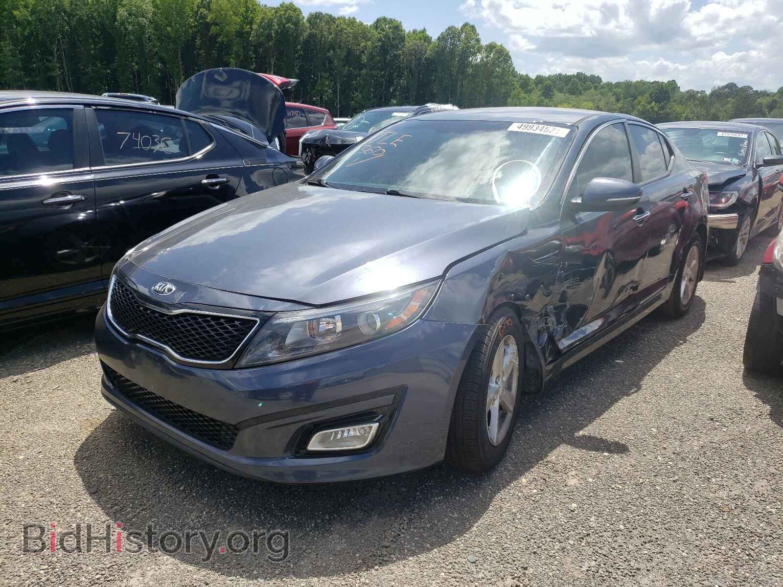 2015 KIA OPTIMA - VIN: KNAGM4A76F5553881 - Фото 2