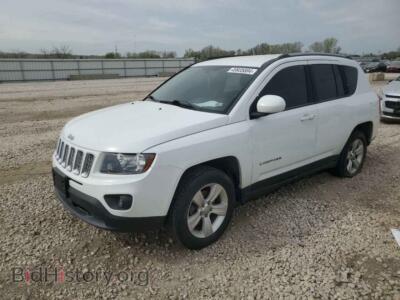 2015 Jeep COMPASS Latitude, белый — VIN 1C4NJCEB5FD273743, Copart