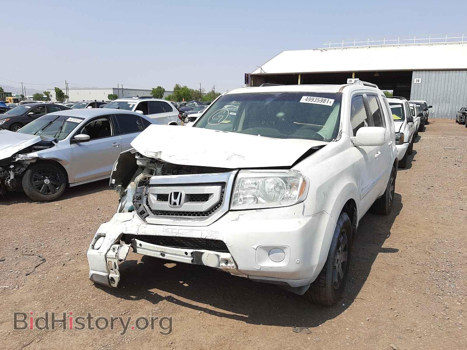 2011 HONDA PILOT - VIN: 5FNYF4H91BB071806 - Фото 2