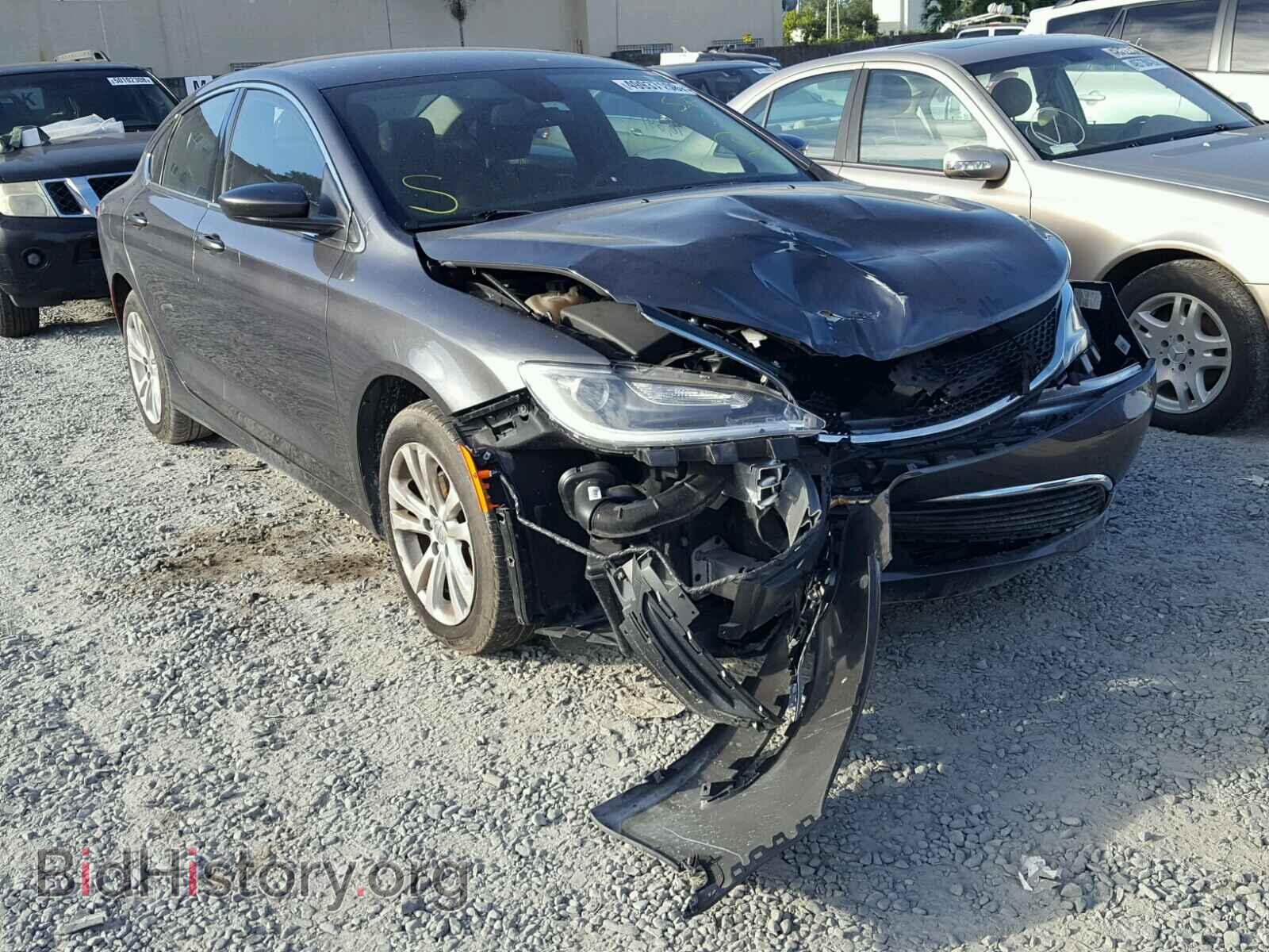 Фотография 1C3CCCAB1GN103547 - CHRYSLER 200 2016