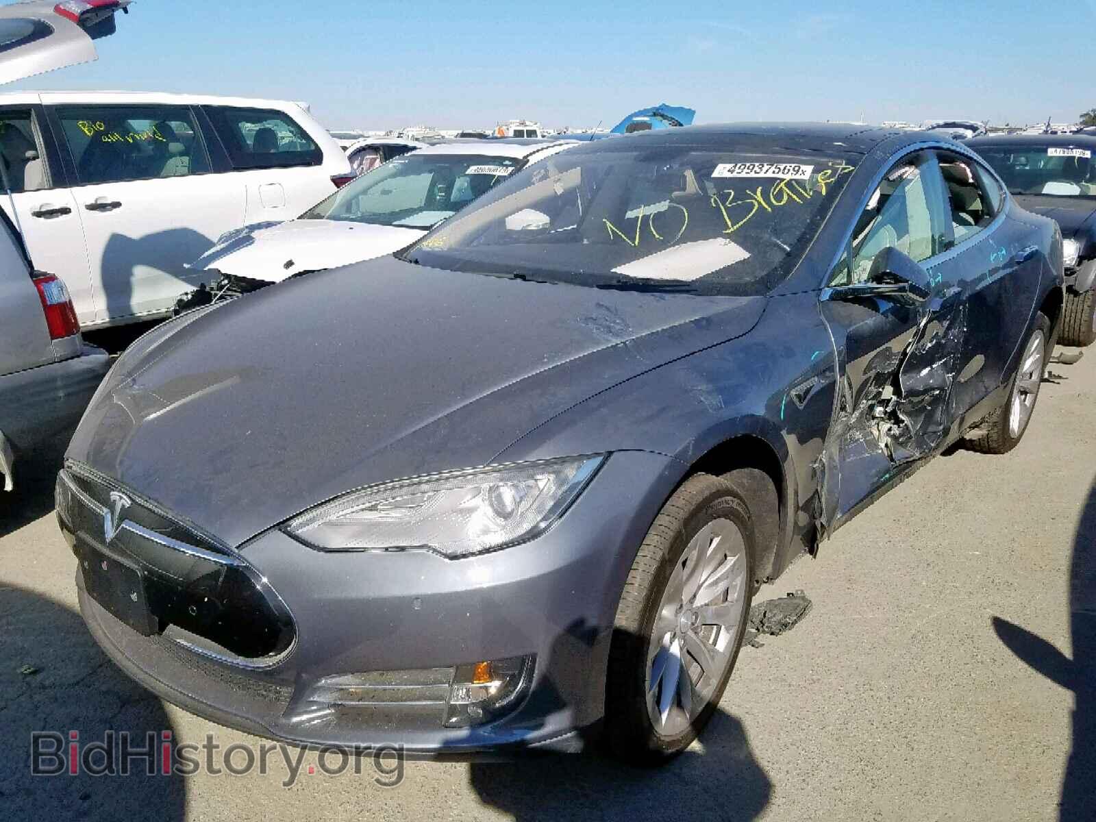 2014 TESLA MODEL S - VIN: 5YJSA1H14EFP37896 - Photo 2