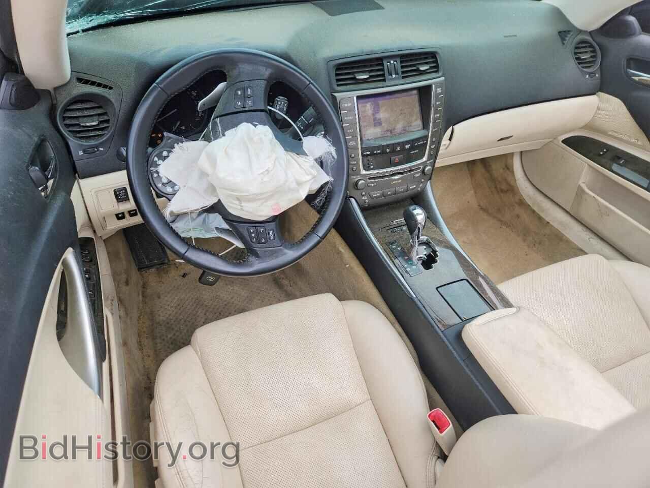 2010 LEXUS IS - VIN: JTHFE2C2XA2501843 - Photo 8