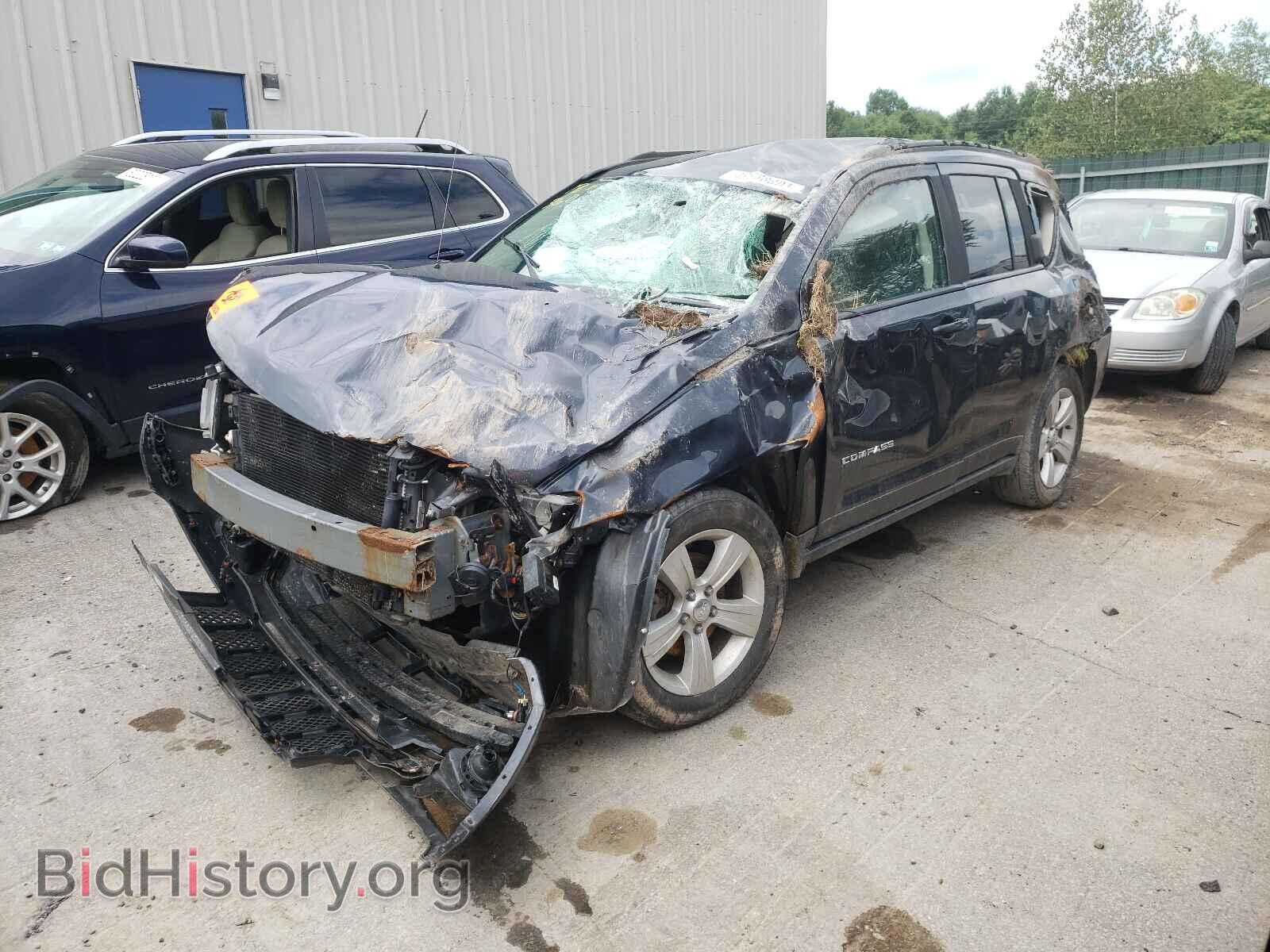 2014 JEEP COMPASS - VIN: 1C4NJDBB3ED842520 - Фото 2