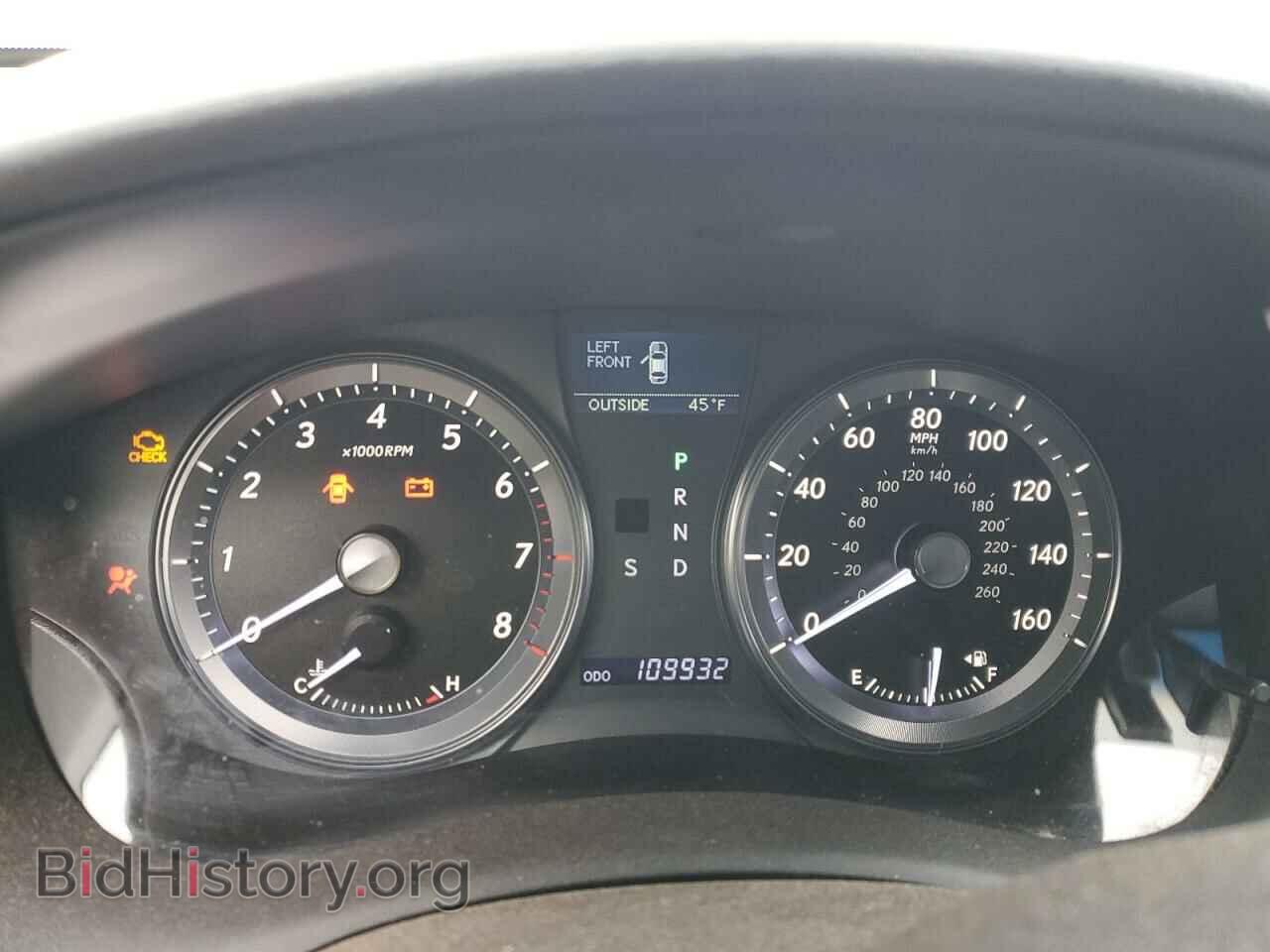 2012 LEXUS ES350 - VIN: JTHBK1EG2C2501462 - Фото 9