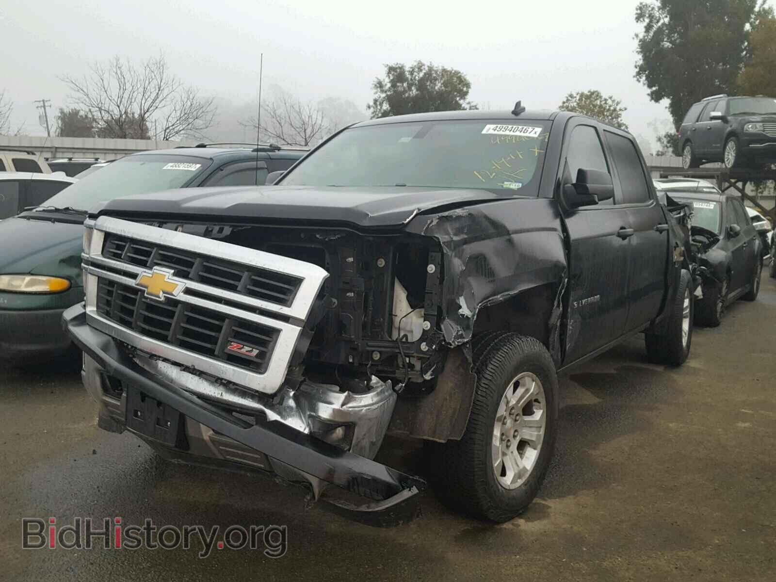 2014 CHEVROLET SILVERADO - VIN: 3GCUKREC1EG221757 - Фото 2