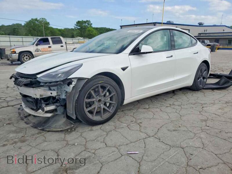 2021 Tesla MODEL 3 (VIN 5YJ3E1EA7MF082841) — photo 1 of 14, Copart, damage: front end