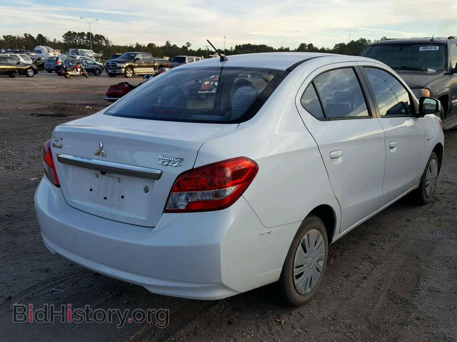 2017 MITSUBISHI MIRAGE - VIN: ML32F3FJ1HHF08165 - Фото 4