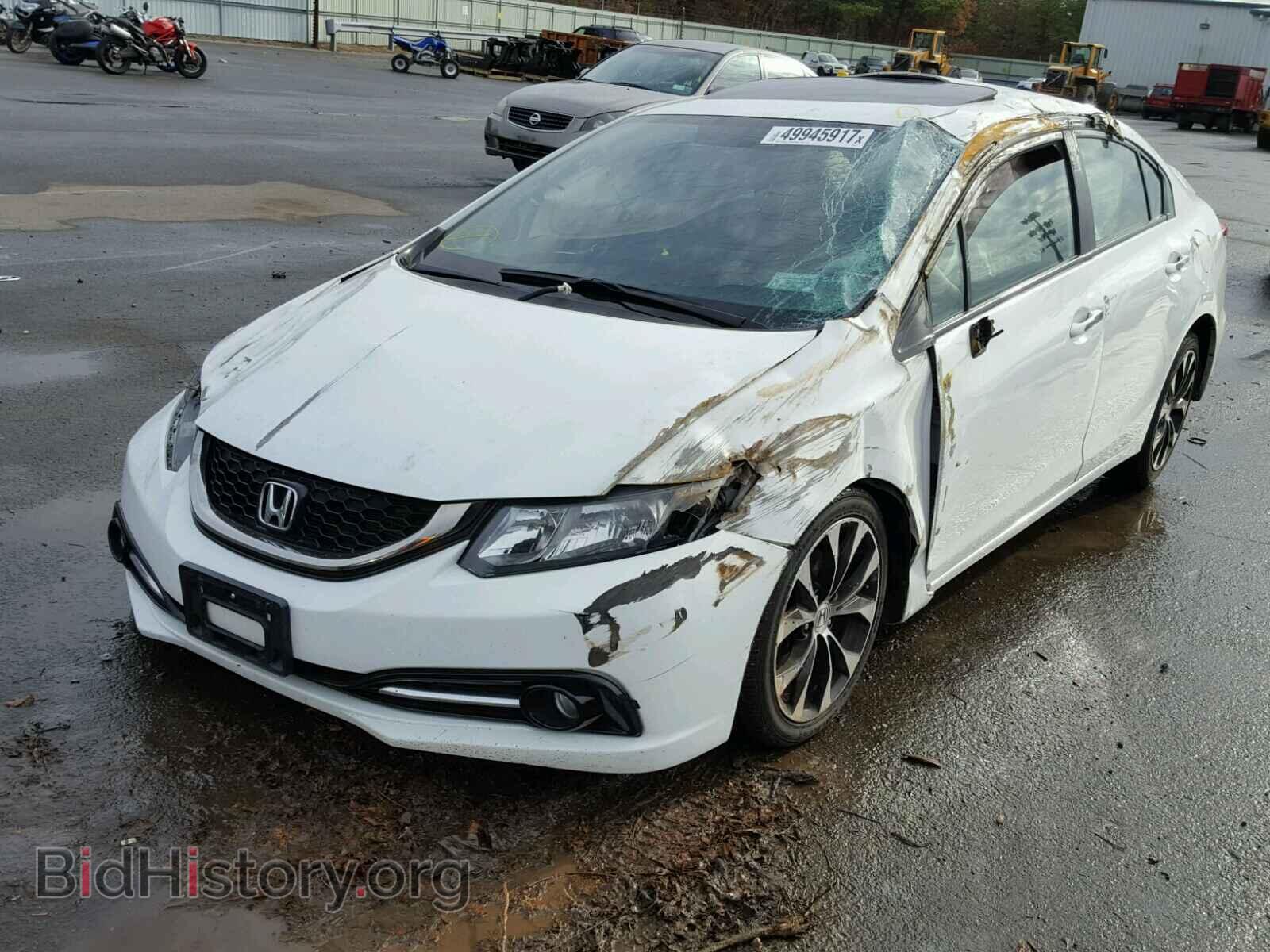 2013 HONDA CIVIC - VIN: 2HGFB6E59DH708147 - Фото 2