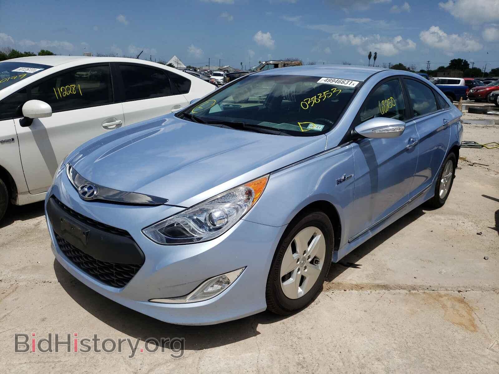 2012 HYUNDAI SONATA - VIN: KMHEC4A41CA038353 - Фото 2
