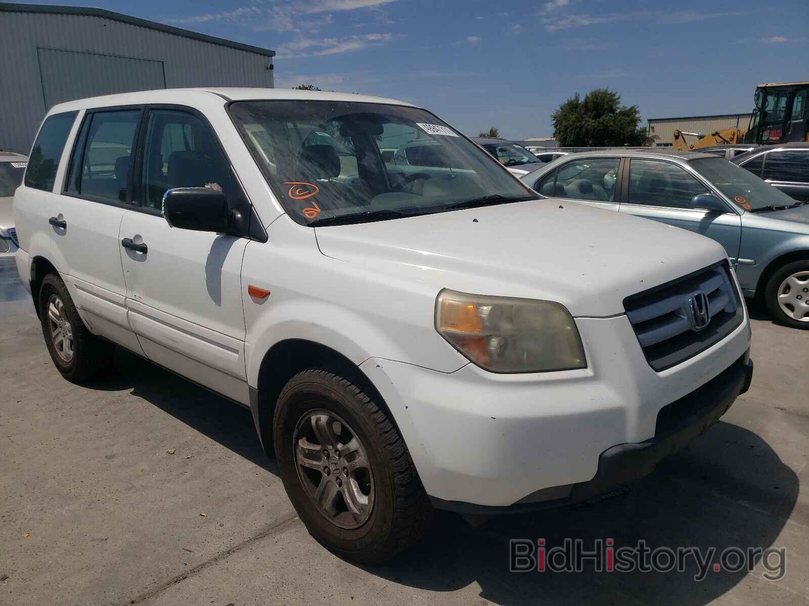 Photo 5FNYF28196B016265 - HONDA PILOT 2006