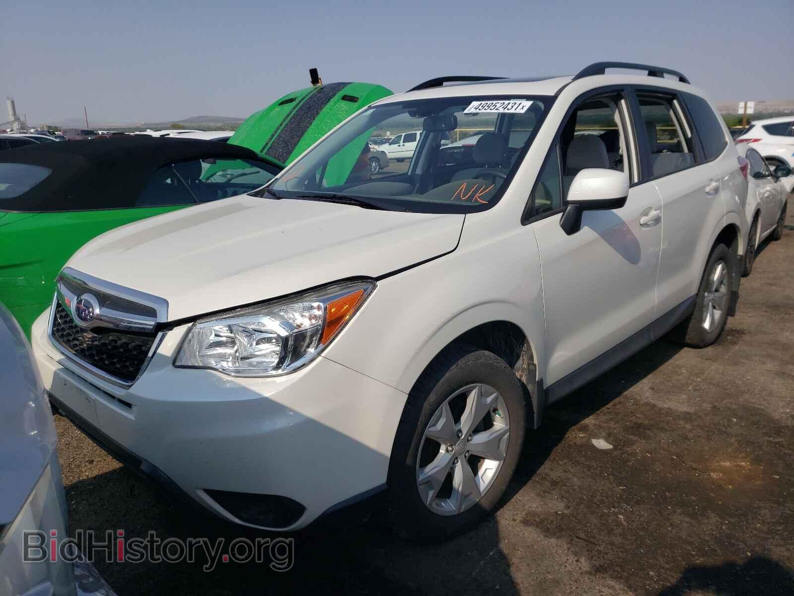 2016 SUBARU FORESTER - VIN: JF2SJAGC0GH487144 - Фото 2