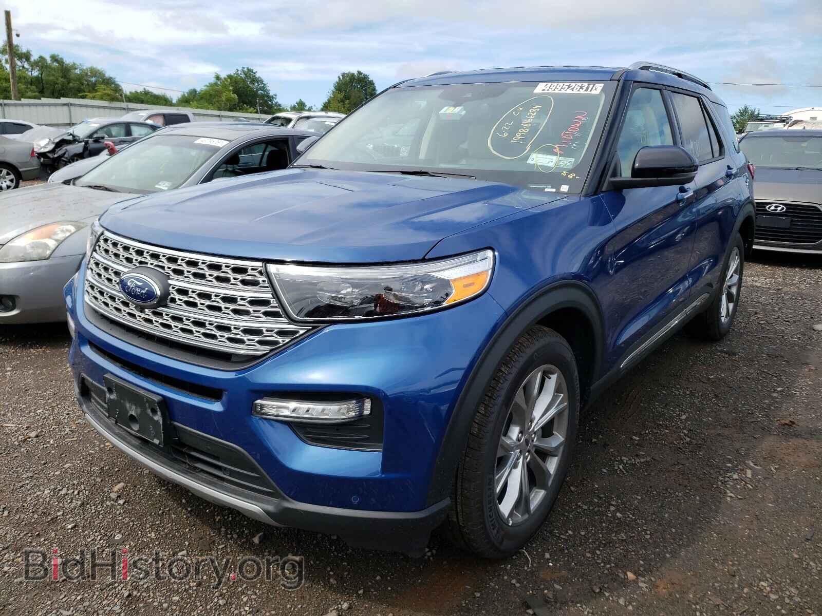 2021 FORD EXPLORER - VIN: 1FMSK8FH3MGB45766 - Фото 2
