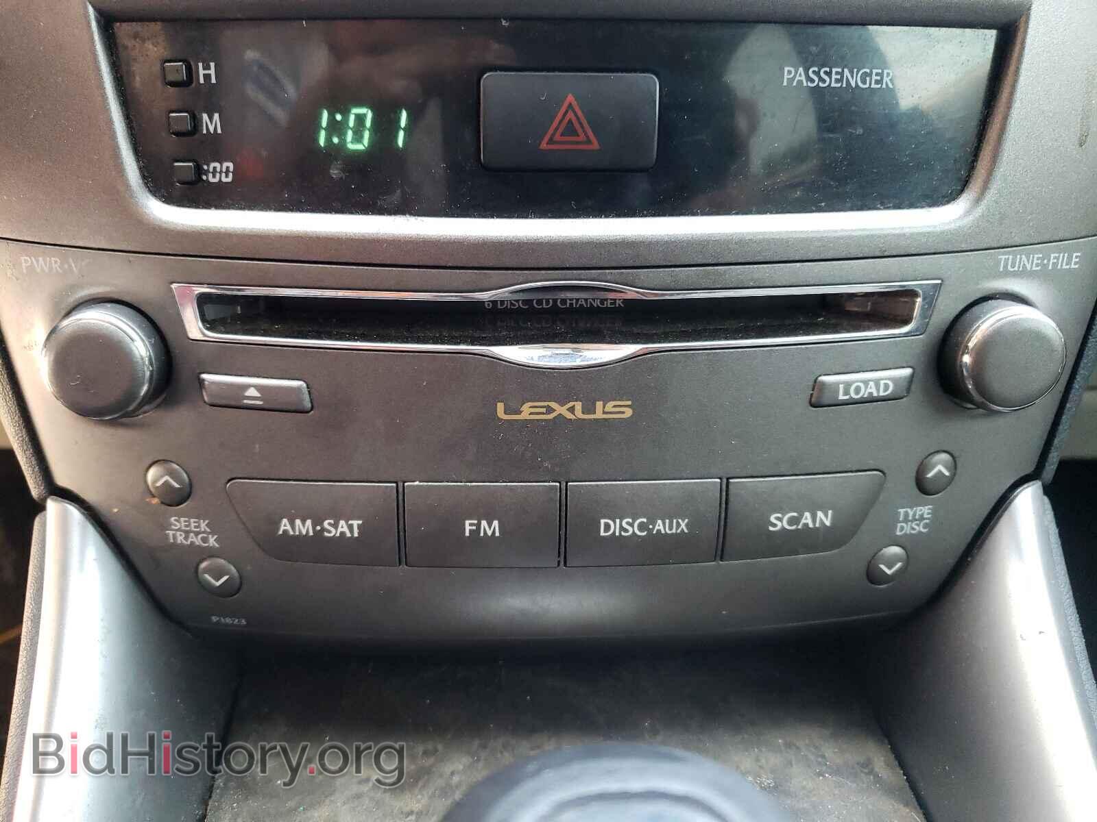 2009 LEXUS IS - VIN: JTHBK262995102340 - Фото 9