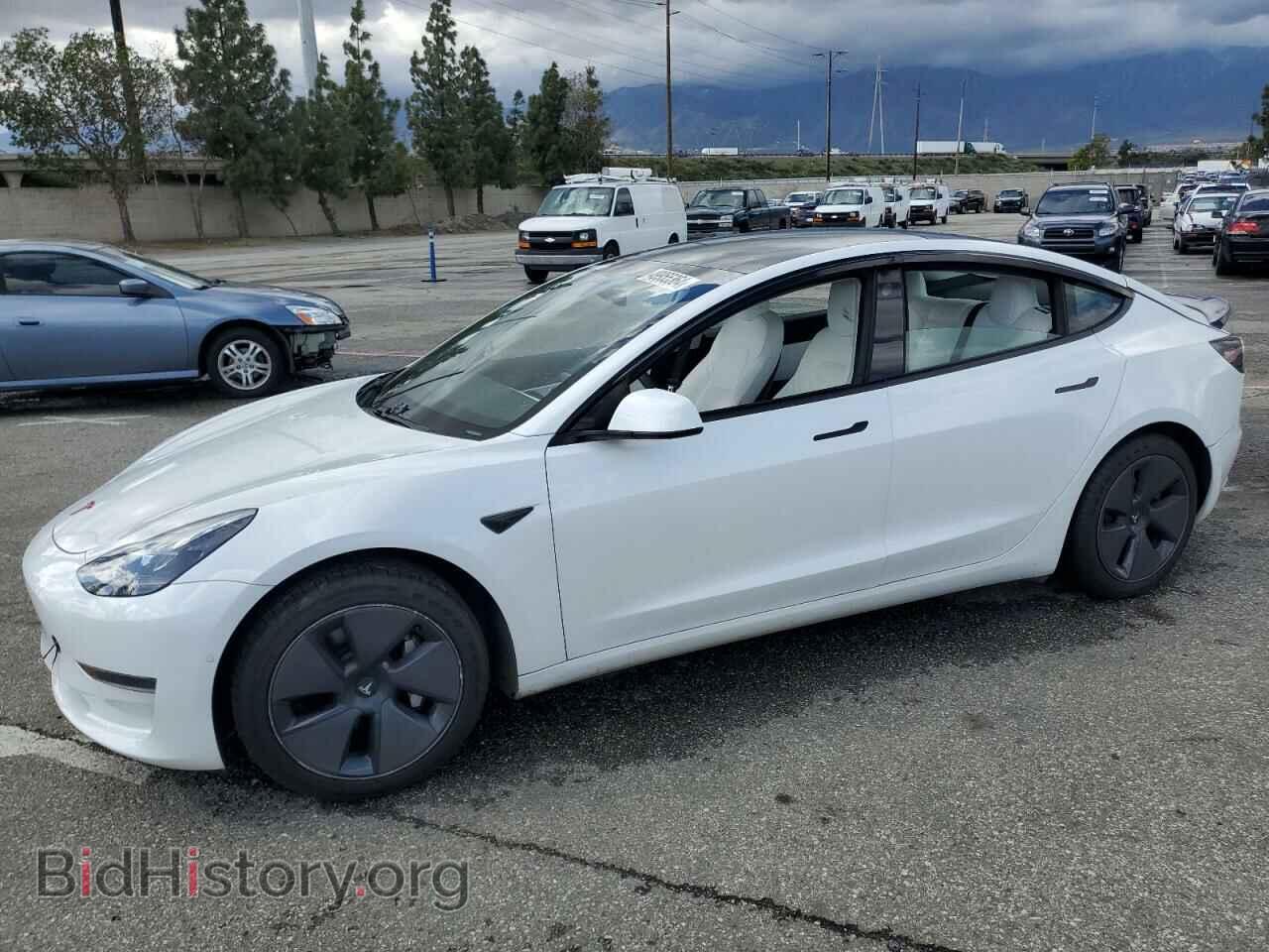 Photo 5YJ3E1EA5MF873191 - TESLA MODEL 3 2021
