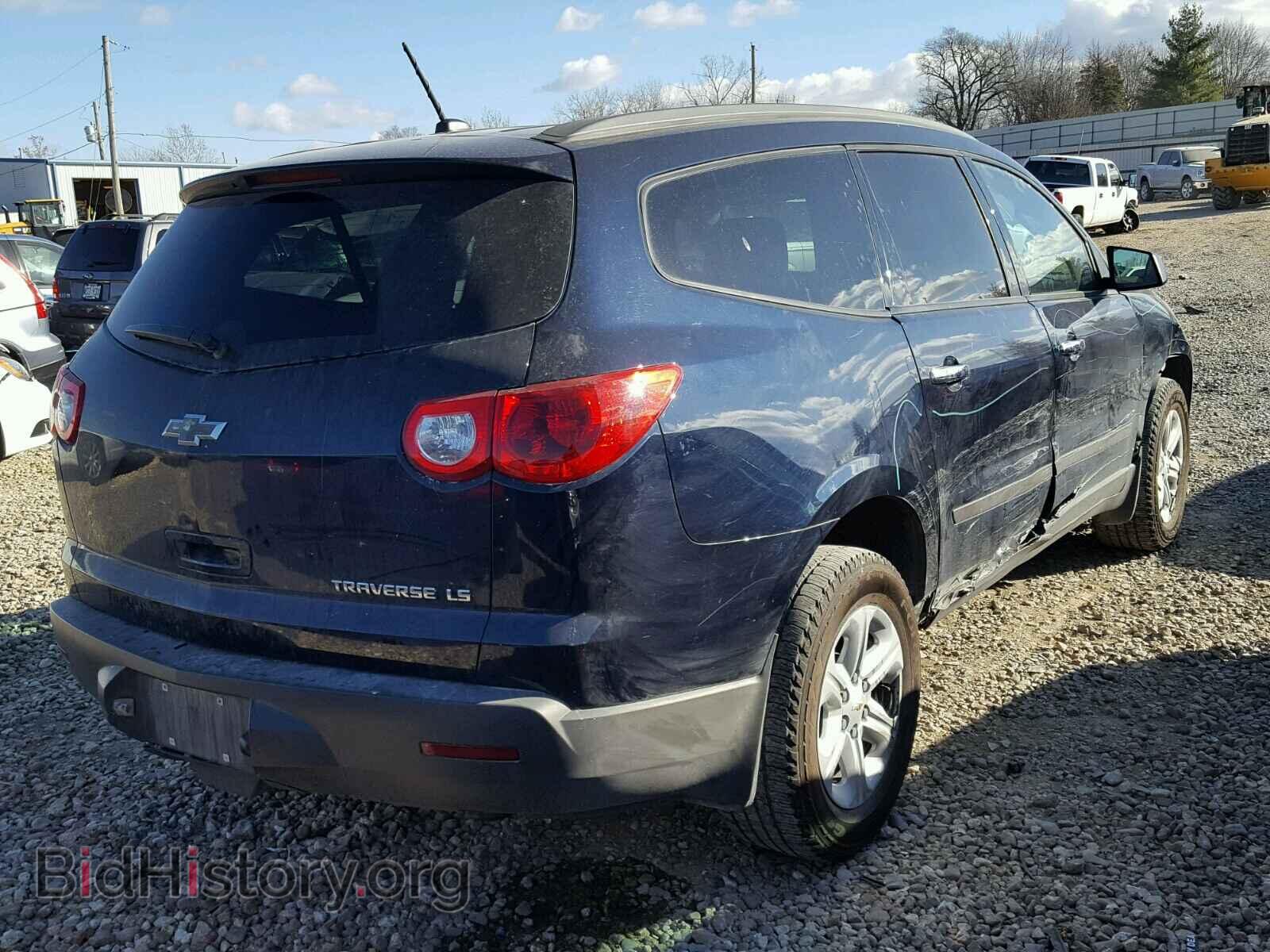 2012 CHEVROLET TRAVERSE - VIN: 1GNKRFED4CJ373402 - Фото 4