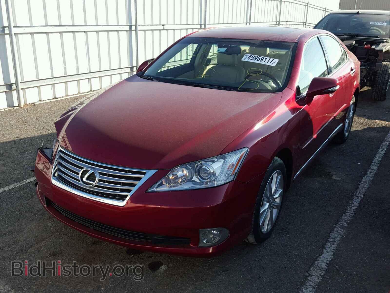 2011 LEXUS ES350 - VIN: JTHBK1EG0B2437761 - Фото 2