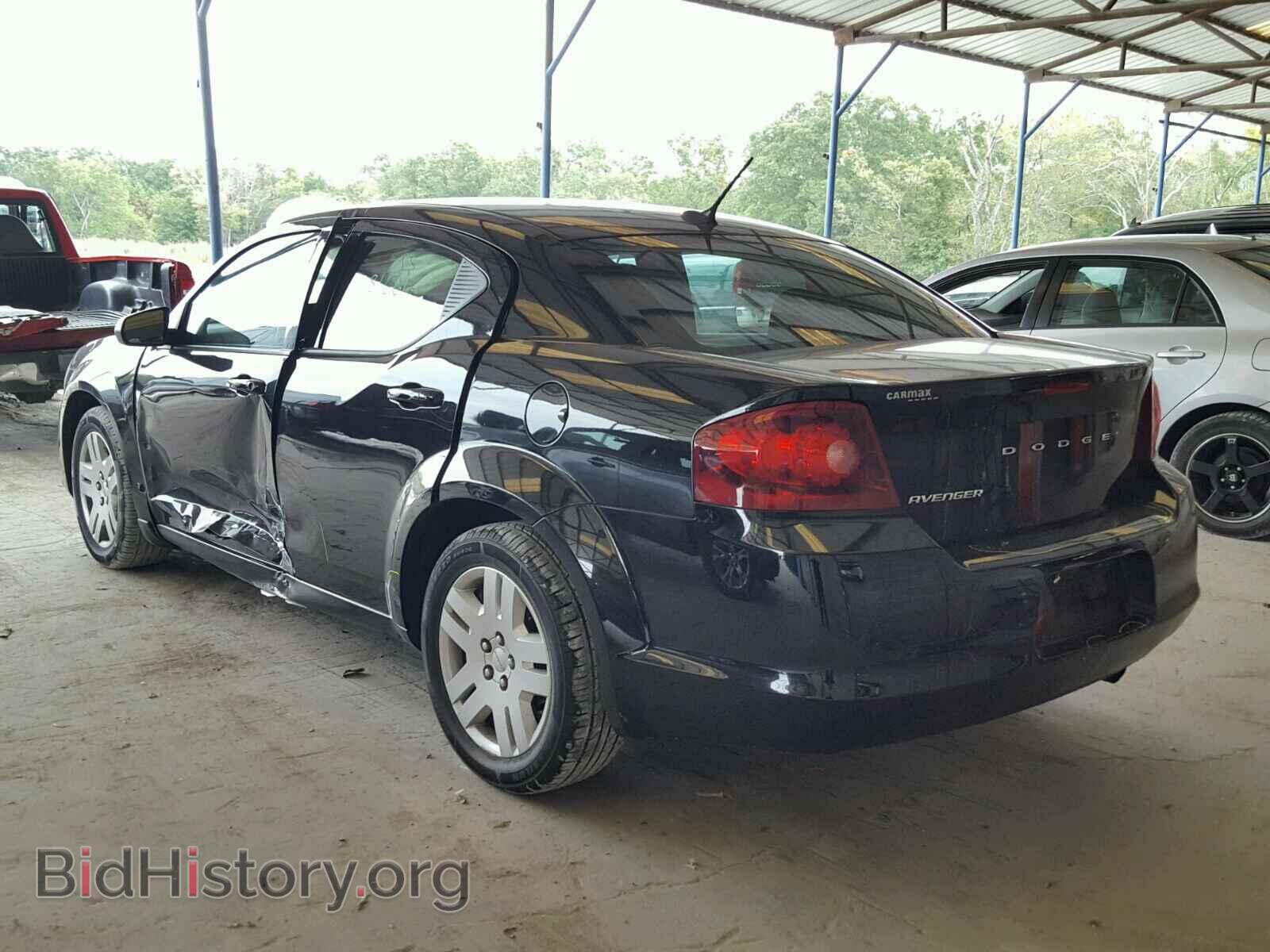 2013 DODGE AVENGER - VIN: 1C3CDZAB8DN677090 - Фото 3
