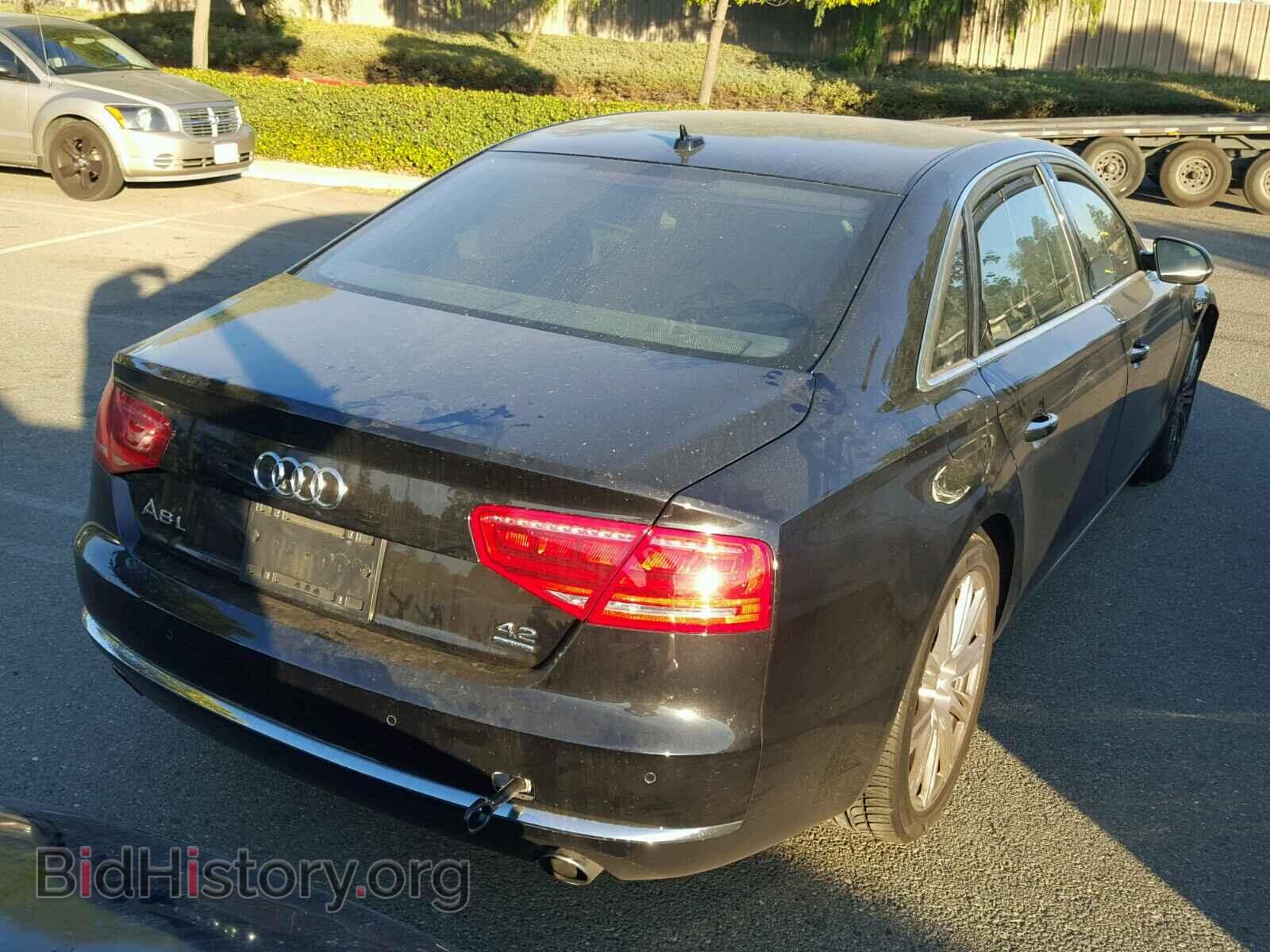 2012 AUDI A8 - VIN: WAURVAFD8CN026620 - Фото 4