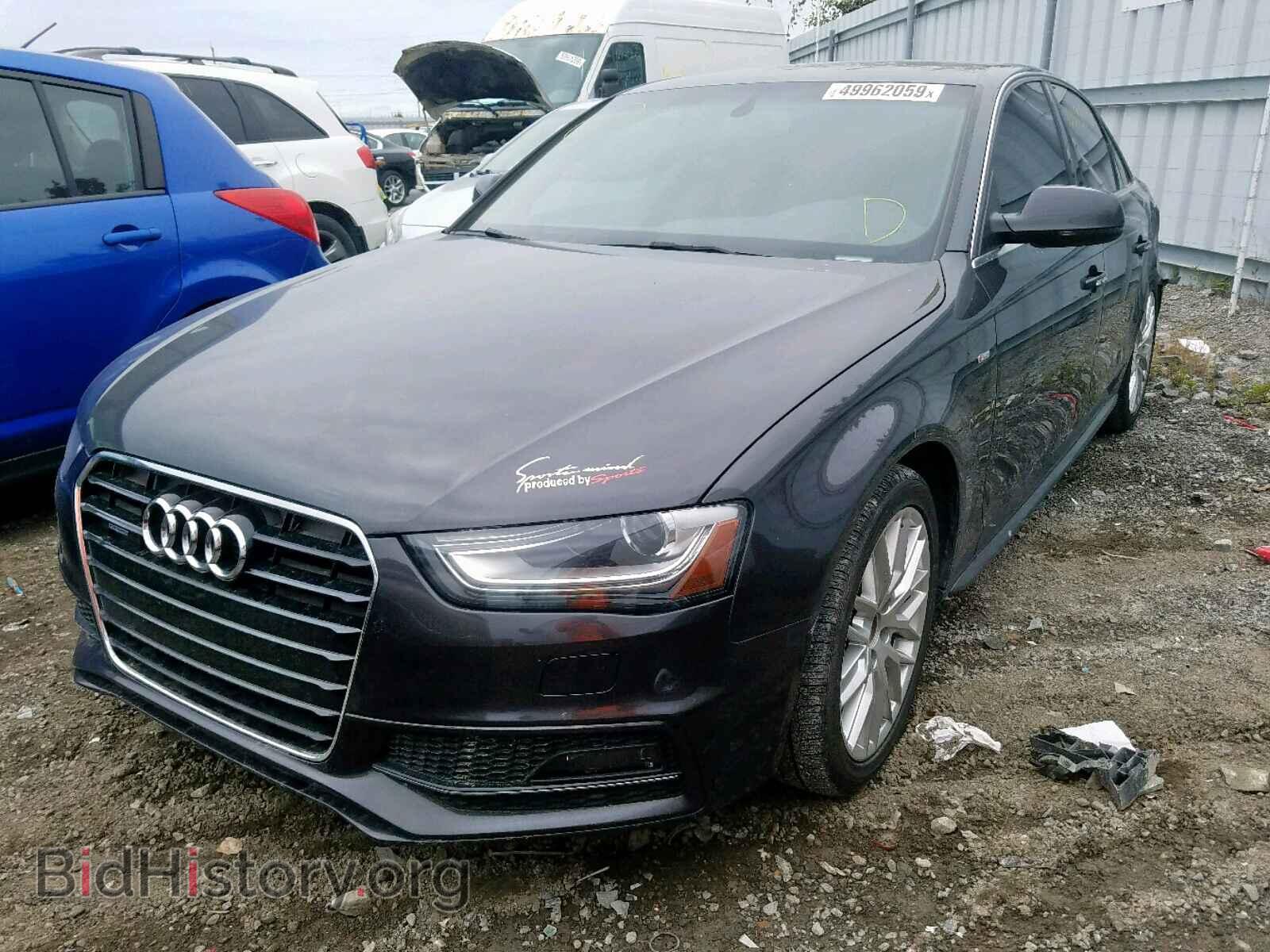 2014 AUDI A4 - VIN: WAUFFCFL8EN032486 - Photo 2