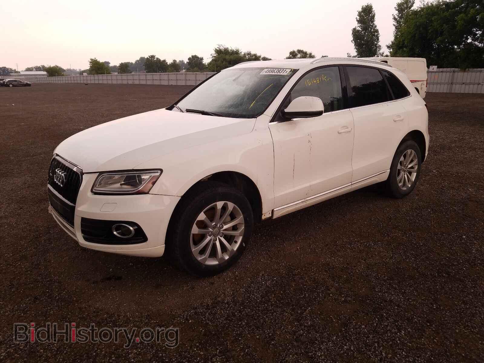2014 AUDI Q5 - VIN: WA1LFCFP7EA077848 - Фото 2
