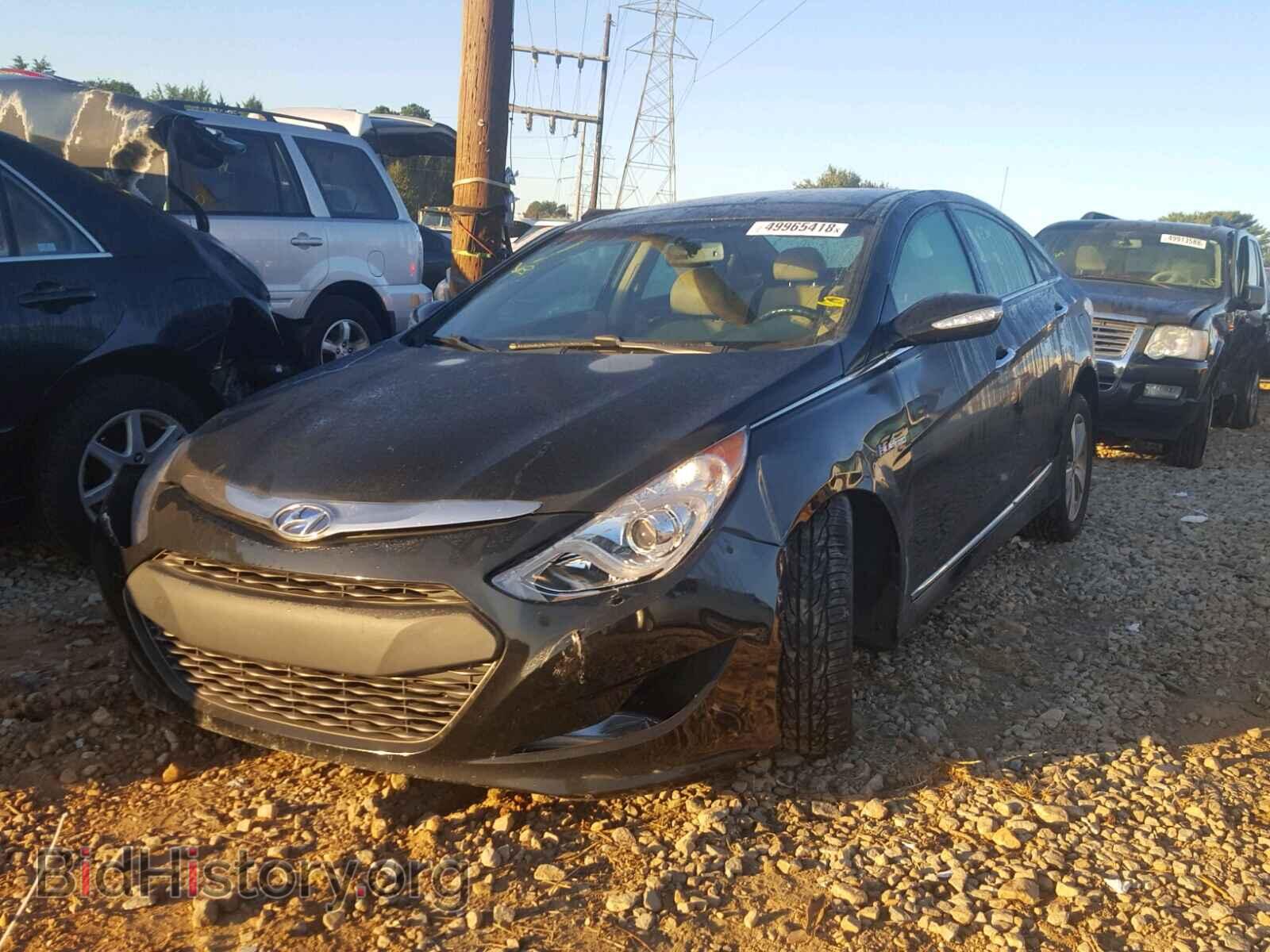 2012 HYUNDAI SONATA - VIN: KMHEC4A49CA041288 - Фото 2