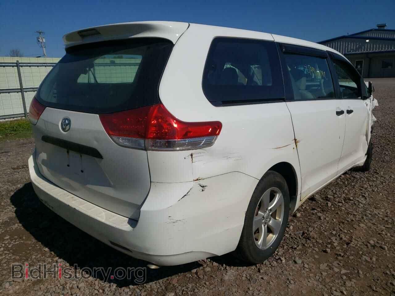 2013 TOYOTA SIENNA - VIN: 5TDZK3DC8DS292877 - Фото 4