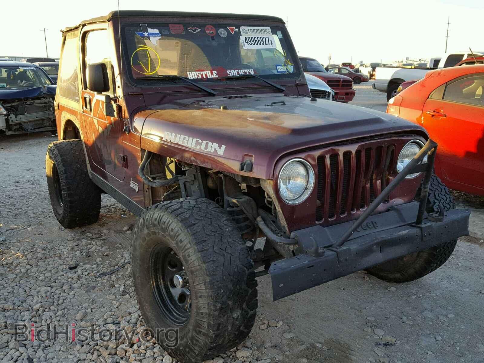 Photo 1J4FA69S53P346016 - JEEP WRANGLER 2003