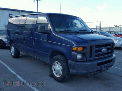 2010 Ford ECONOLINE, blue — VIN 1FTNE2EW2ADA75745, Copart