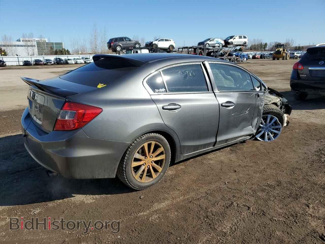 2012 HONDA CIVIC - VIN: 2HGFB2F5XCH009695 - Фото 3