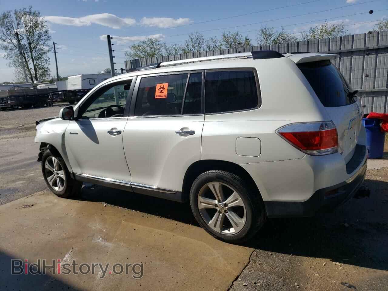 2012 TOYOTA HIGHLANDER - VIN: 5TDDK3EH1CS095598 - Фото 2