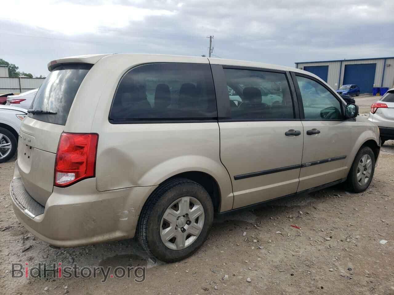 2013 DODGE CARAVAN - VIN: 2C4RDGBG3DR557267 - Фото 3