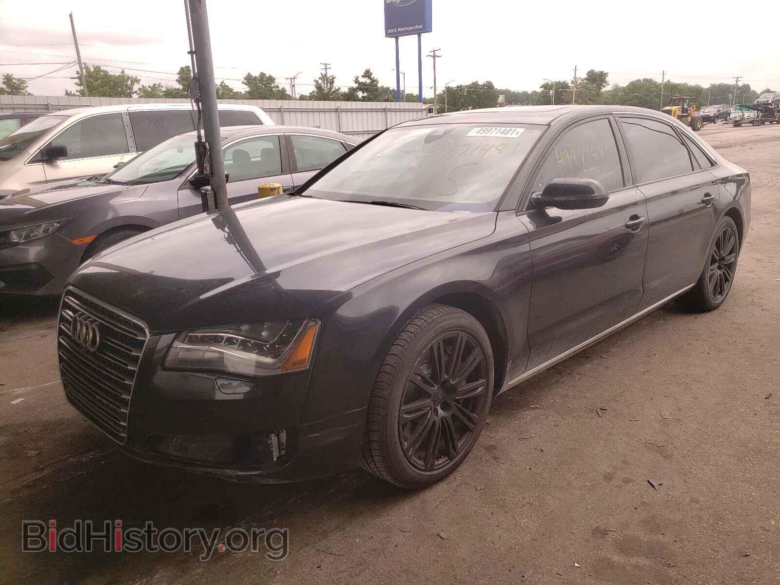 2013 AUDI A8 - VIN: WAUR4AFD3DN005131 - Фото 2