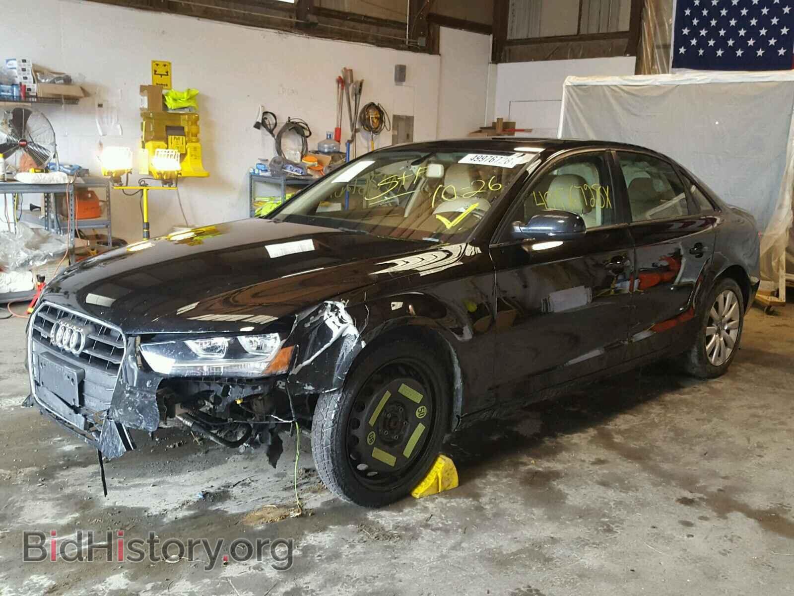 2014 AUDI A4 - VIN: WAUBFAFL2EN009417 - Фото 2