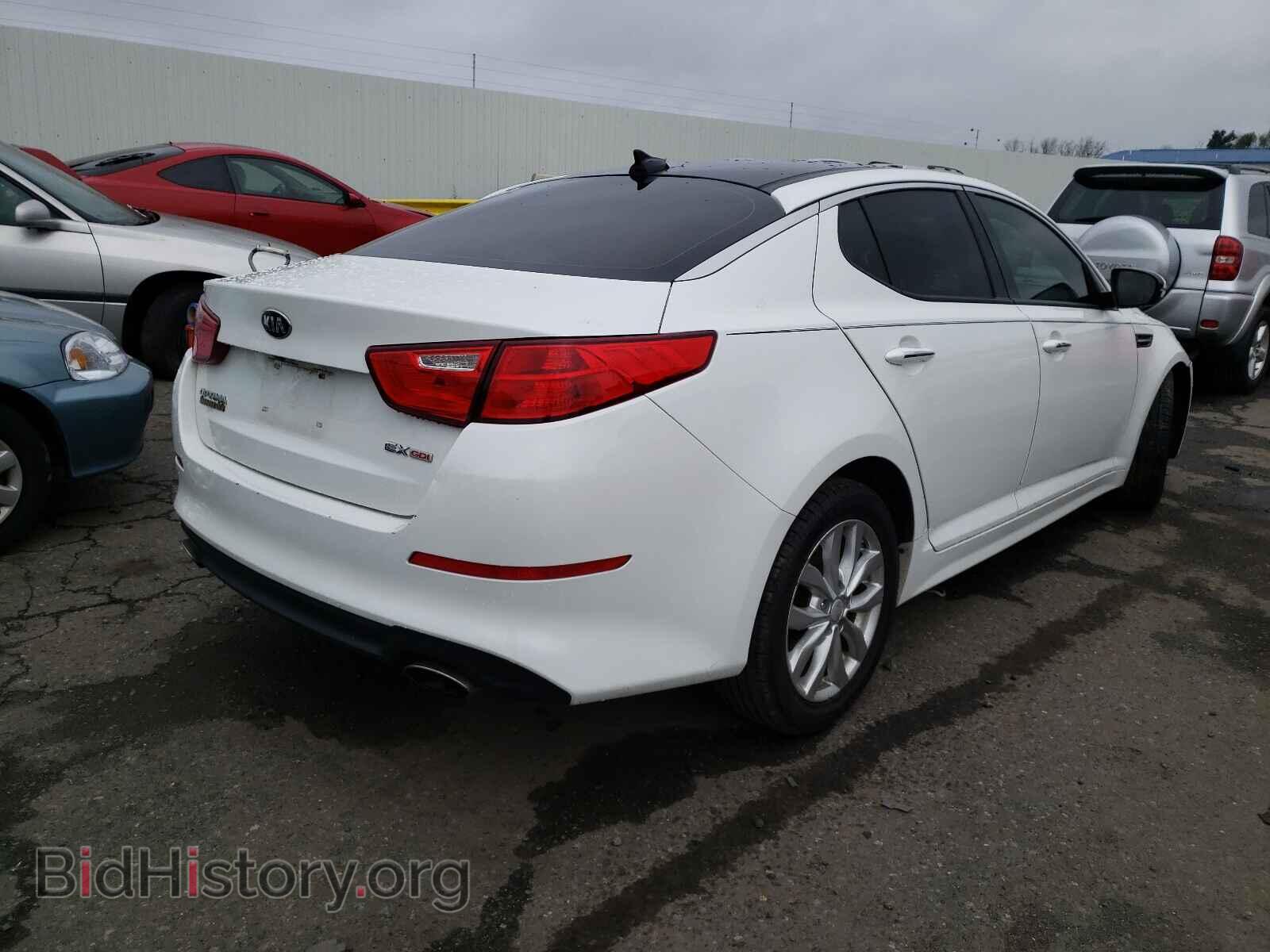 2015 KIA OPTIMA - VIN: 5XXGN4A77FG513840 - Фото 4