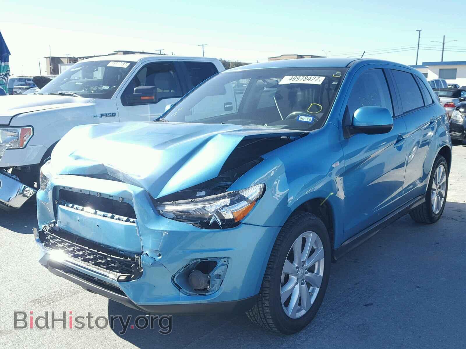 2014 MITSUBISHI OUTLANDER - VIN: 4A4AP3AU2EE019980 - Фото 2