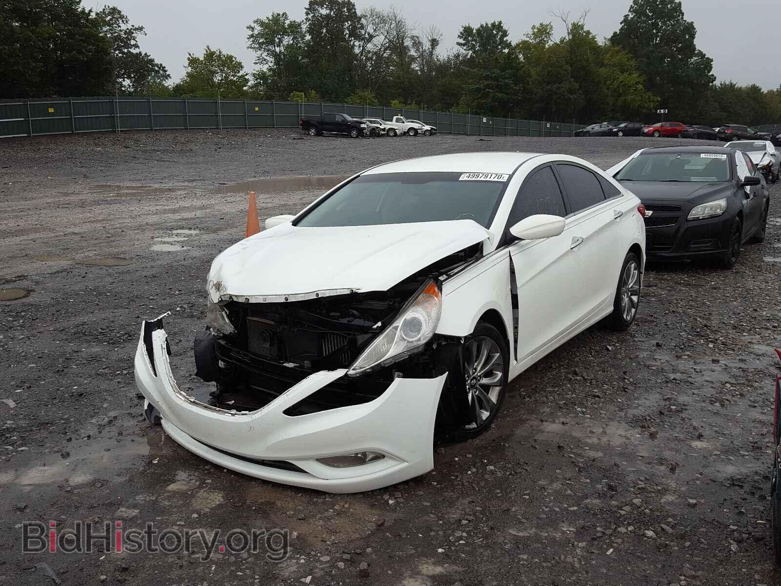 2012 HYUNDAI SONATA - VIN: 5NPEC4AB9CH374201 - Фото 2