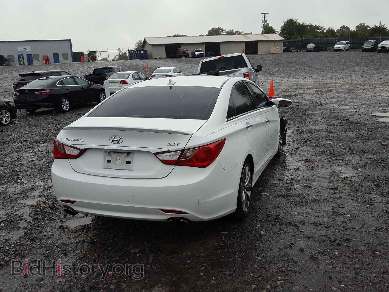 2012 HYUNDAI SONATA - VIN: 5NPEC4AB9CH374201 - Фото 4