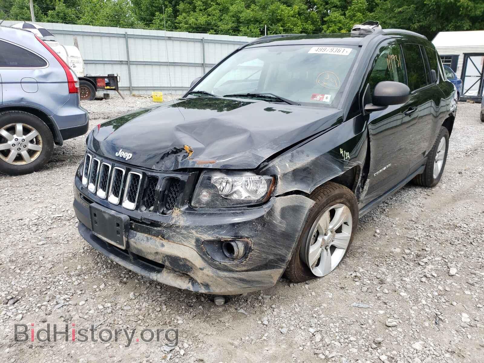 2016 JEEP COMPASS - VIN: 1C4NJDBB6GD779531 - Фото 2
