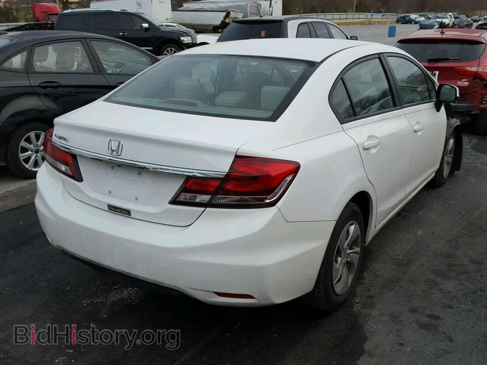 2013 HONDA CIVIC - VIN: 19XFB2F56DE049087 - Фото 4