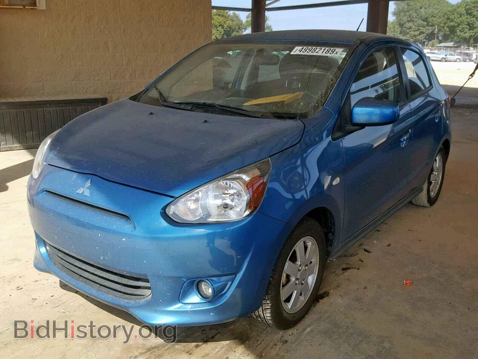 2015 MITSUBISHI MIRAGE - VIN: ML32A4HJ7FH059554 - Фото 2