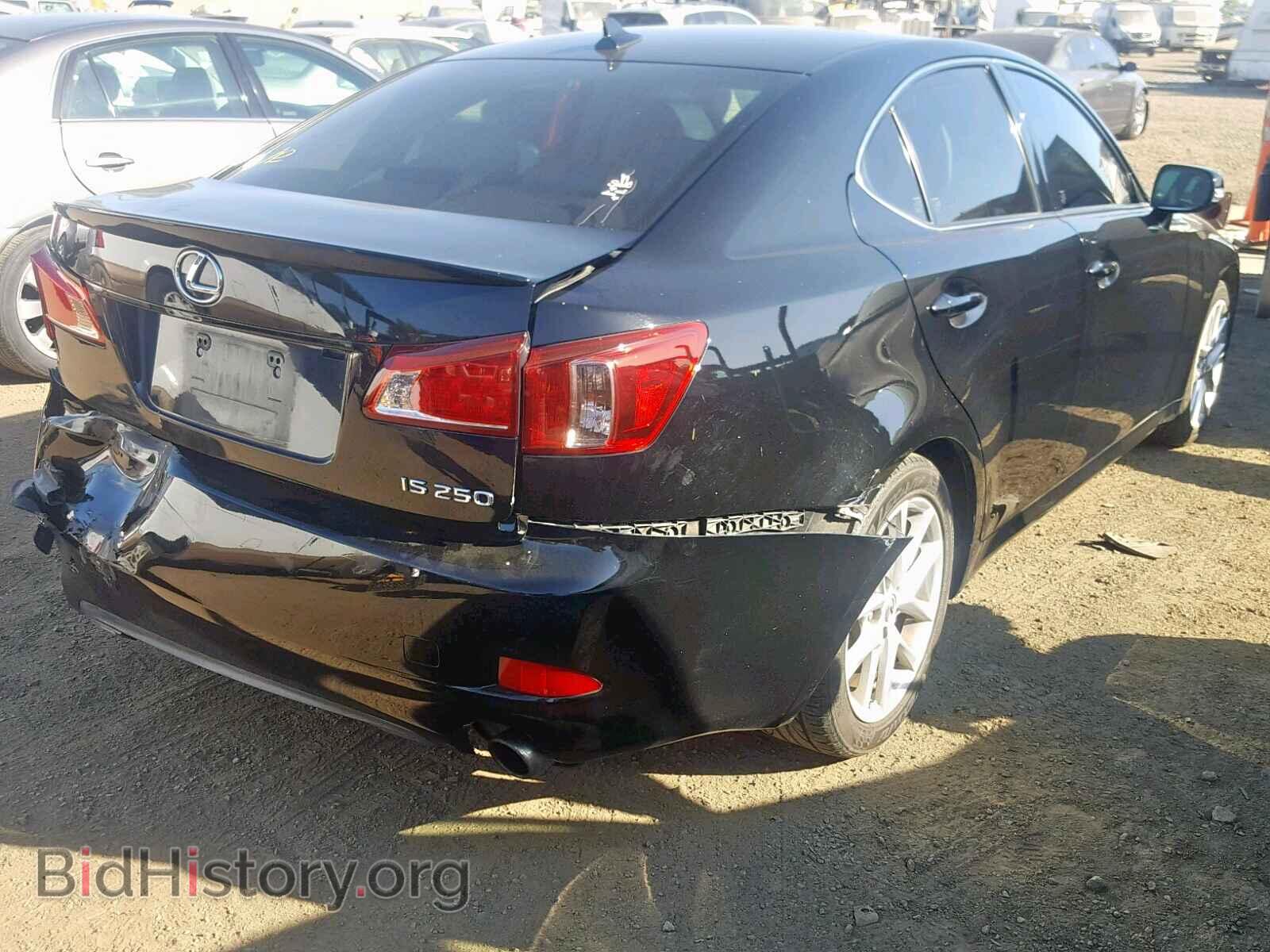 2012 LEXUS IS 250 - VIN: JTHBF5C24C2102555 - Фото 4
