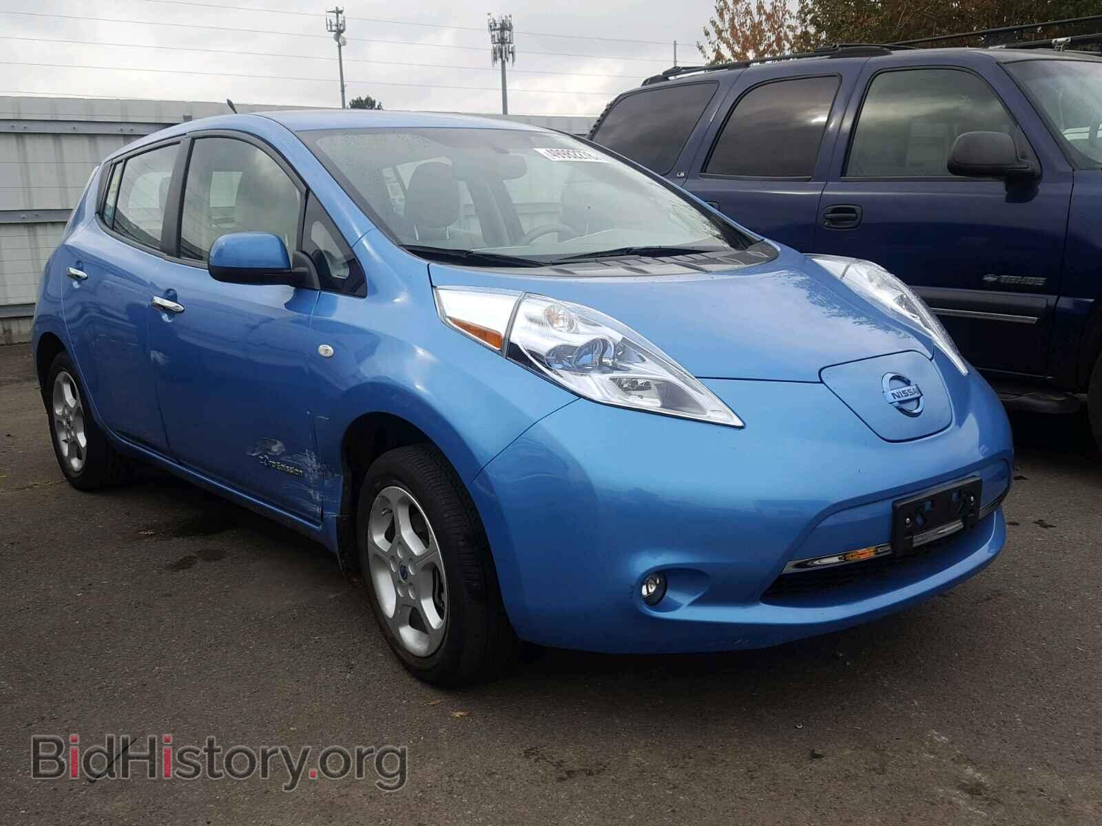 Photo JN1AZ0CP3CT018095 - NISSAN LEAF 2012